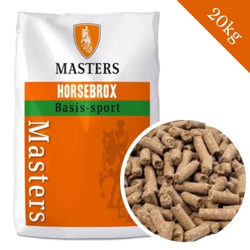 Przejdź do produktu MASTERS Basis-Sport 20 kg – pasza bez owsa dla koni rekreacyjnych i szczupłych