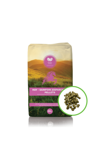 Przejdź do produktu Nordic Grass Trawokulki + Esparceta 20 kg - odporność i zdrowie jelit koni