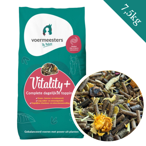Przejdź do produktu Voermeesters Vitality+ 7.5 kg - musli witaminowo-mineralne dla koni bez zbóż