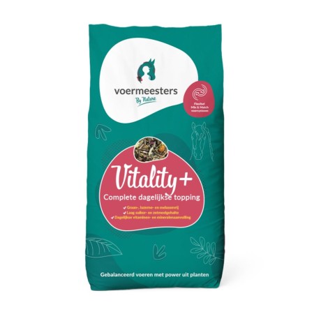 Pasza dla koni nerwowych 3x Voermeesters Vitality+ 7.5 kg