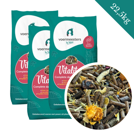 Pasza dla koni nerwowych 3x Voermeesters Vitality+ 7.5 kg