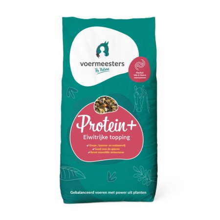 Pasza wysokobialkowa dla koni regeneracja mięśni  Voermeesters Protein+ 7,5kg