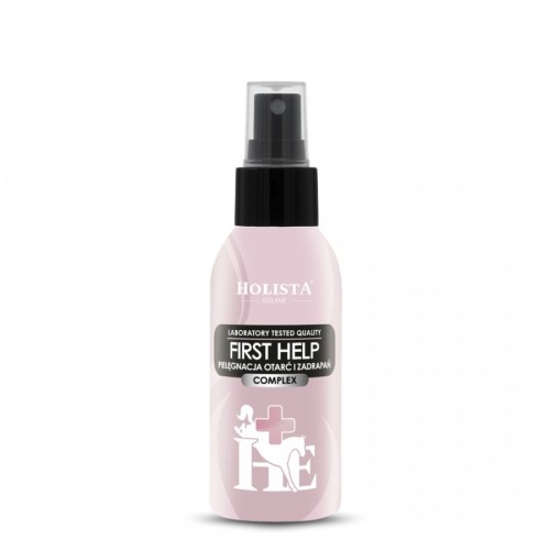 Przejdź do produktu HolistaEquine First Help Spray 75 ml – spray na otarcia i podrażnienia skóry konia