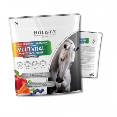 Przejdź do produktu Holista Multi Vital Minerals & Vitamins 1500g– witaminy i minerały dla koni