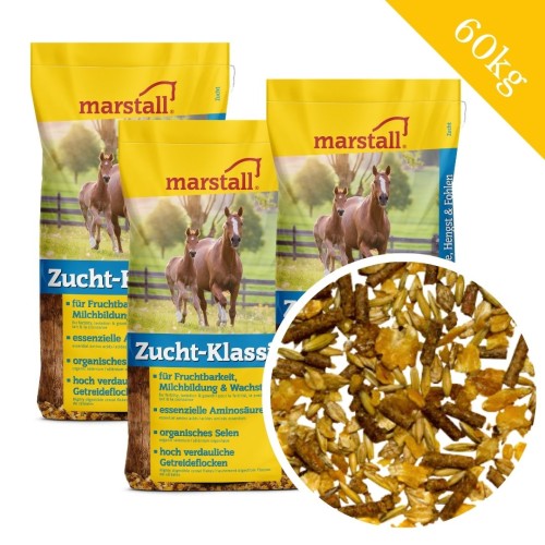 Przejdź do produktu 3 × Marstall Zucht-Klassik 20 kg – pakiet dla klaczy źrebnych, karmiących i źrebiąt